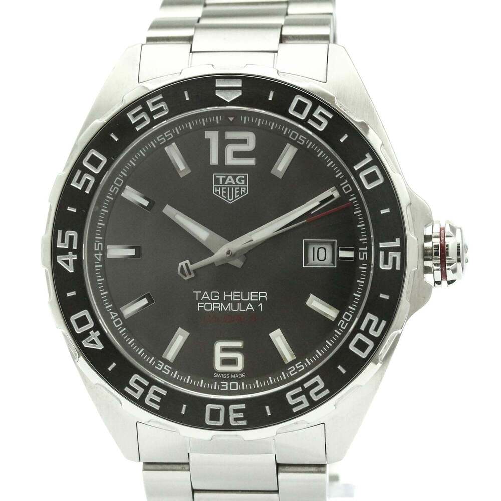 TAG HEUER Formula 1 Calibre 5 Ceramic Steel Automatic Watch Polished